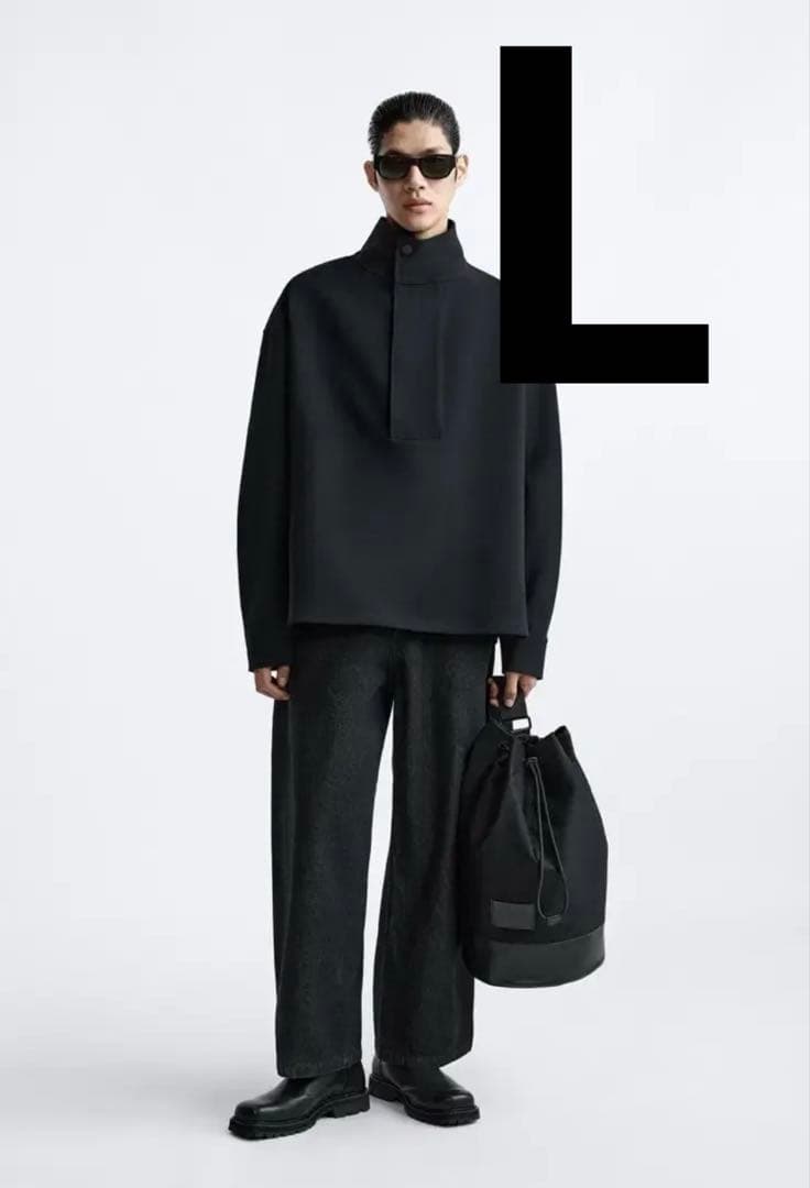 ZARA STUDIO NICHOLSON カンガルーポケット シャツジャケット - メルカリ