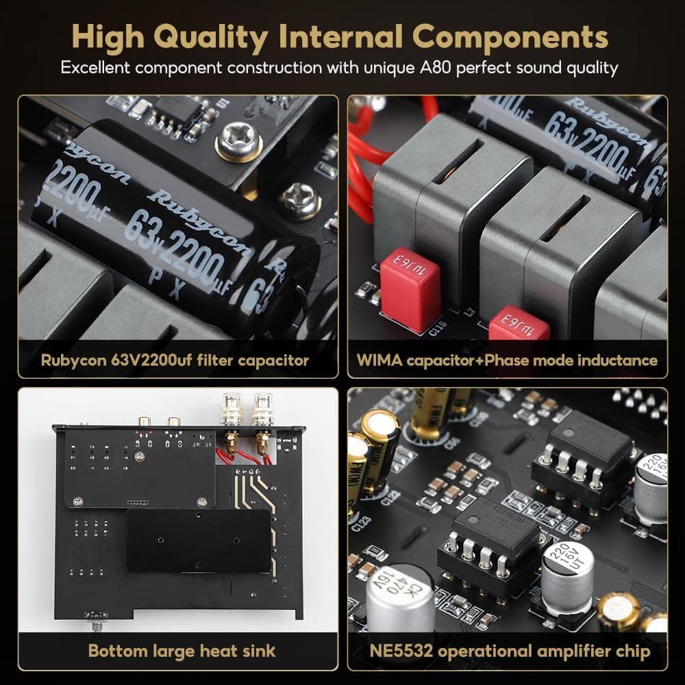 T183 AIYIMA A80 TPA3255デコードアンプHIFI - メルカリ