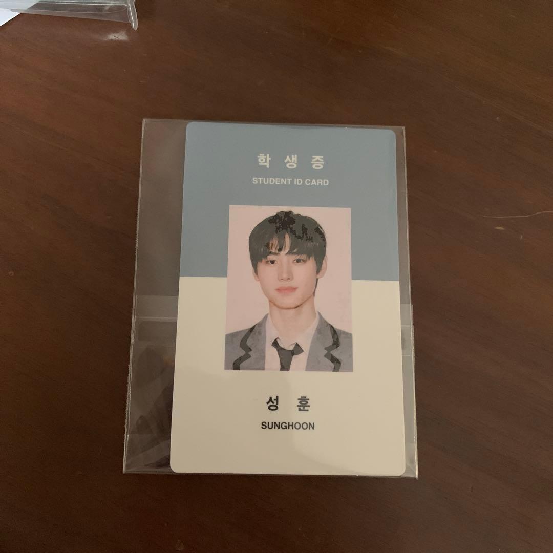 enhypen ソンフン トレカ 学生証 学生証トレカ シーグリ2021 - メルカリ