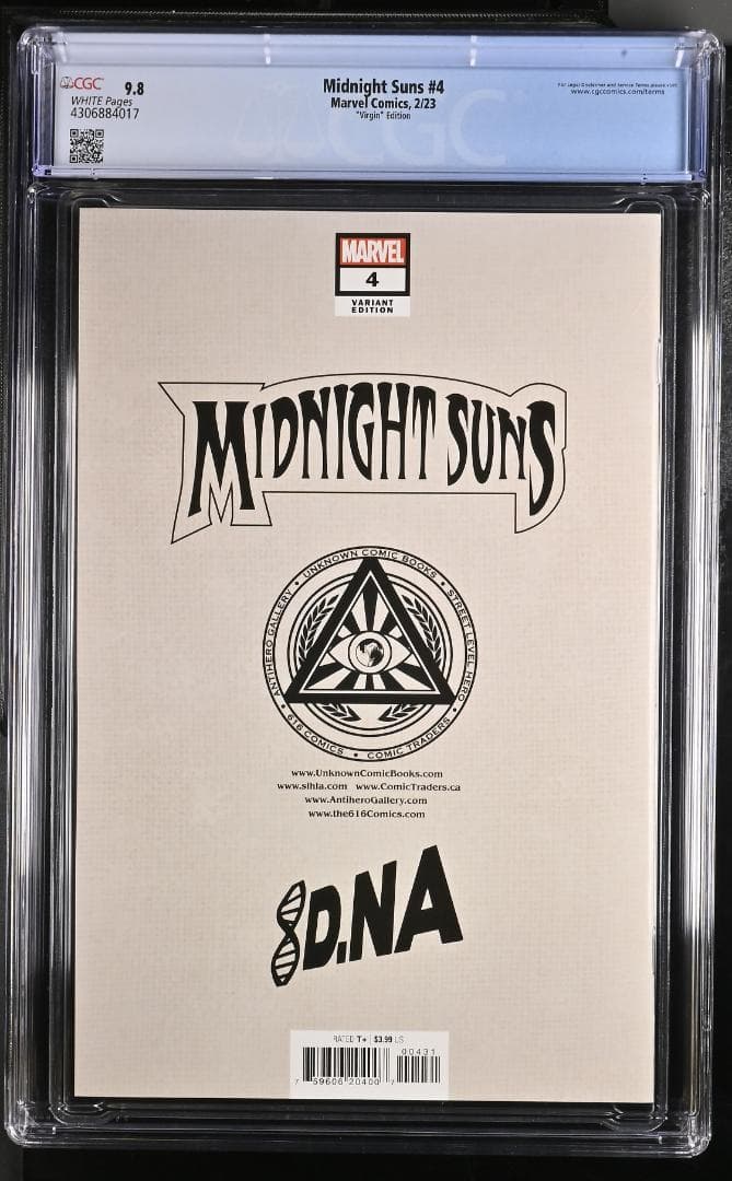 アメコミリーフ Midnight Suns #4 CGC 9.8 - メルカリ
