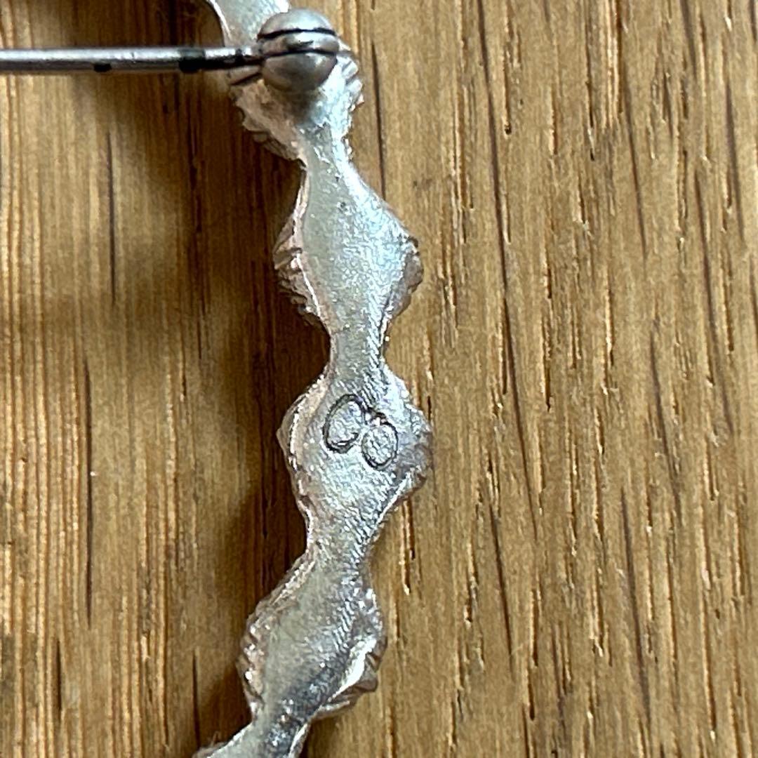 正規品 ミナペルホネンtambourine 真鍮ブローチ silver - メルカリ