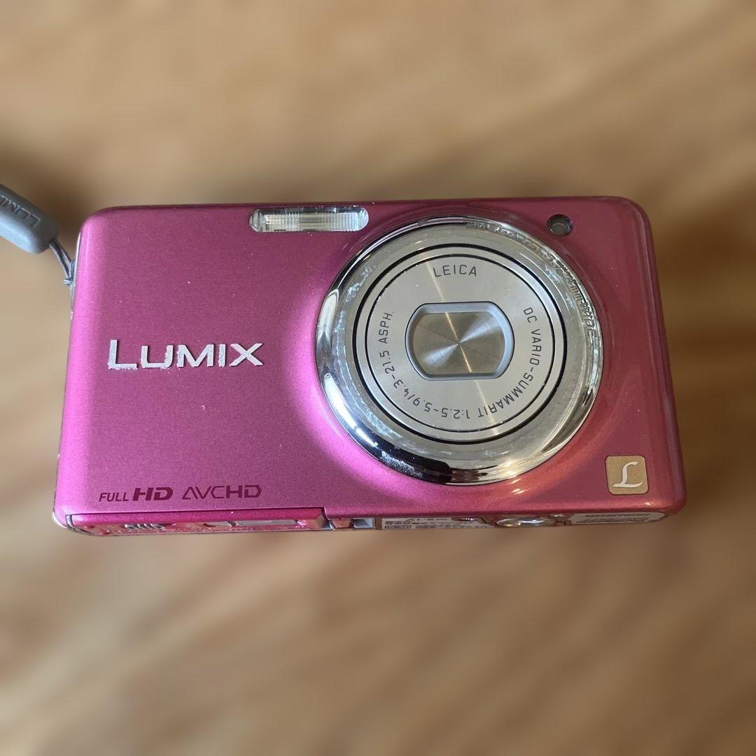 LUMIX DMC-FX77 ピンク『動作確認済』 - メルカリ