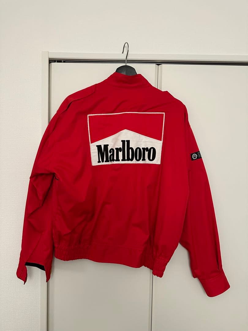 希少】昭和シェル×Marlboro マルボロ レーシングジャケット LL