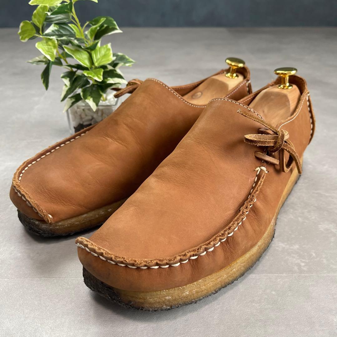 廃盤 Clarks LUGGER クレープソール ブラウン 茶色 27cm - メルカリ