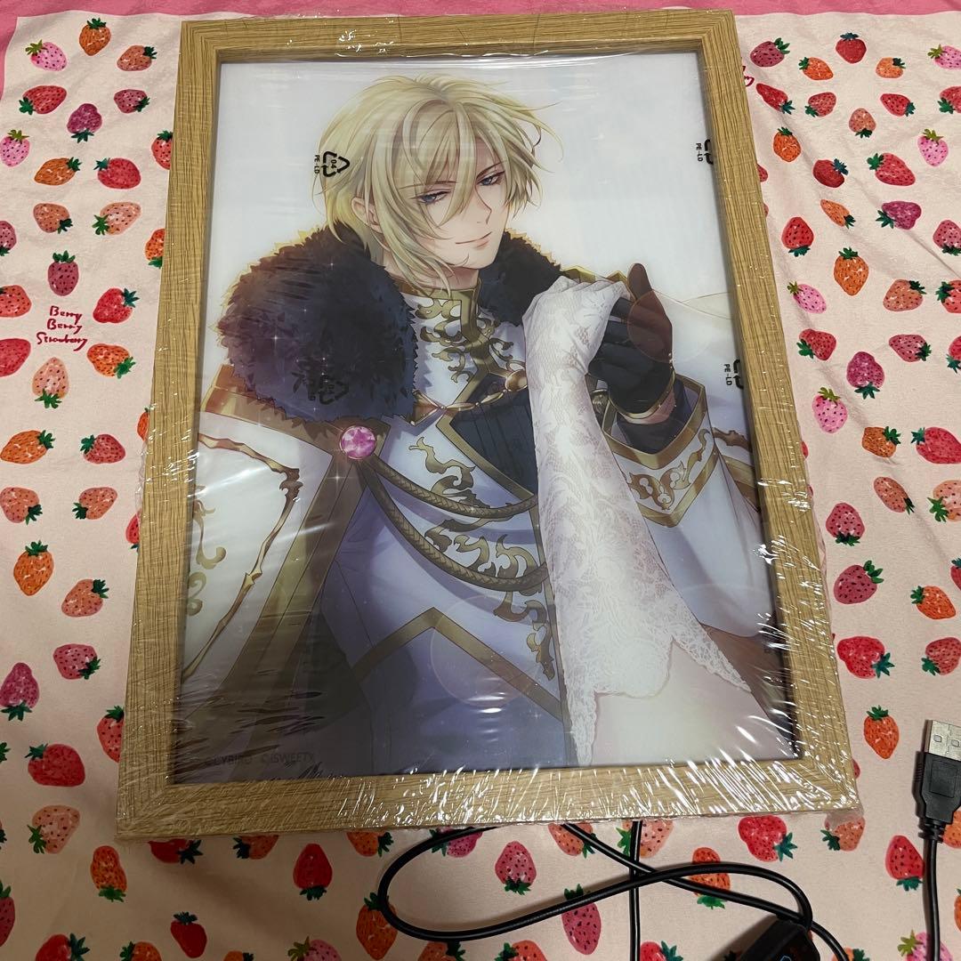 イケメン王子　シュヴァリエ　台湾くじ　A賞　アクリルパネル イケメン王子 シュヴァリエ A賞 台湾くじ ライトペインティング