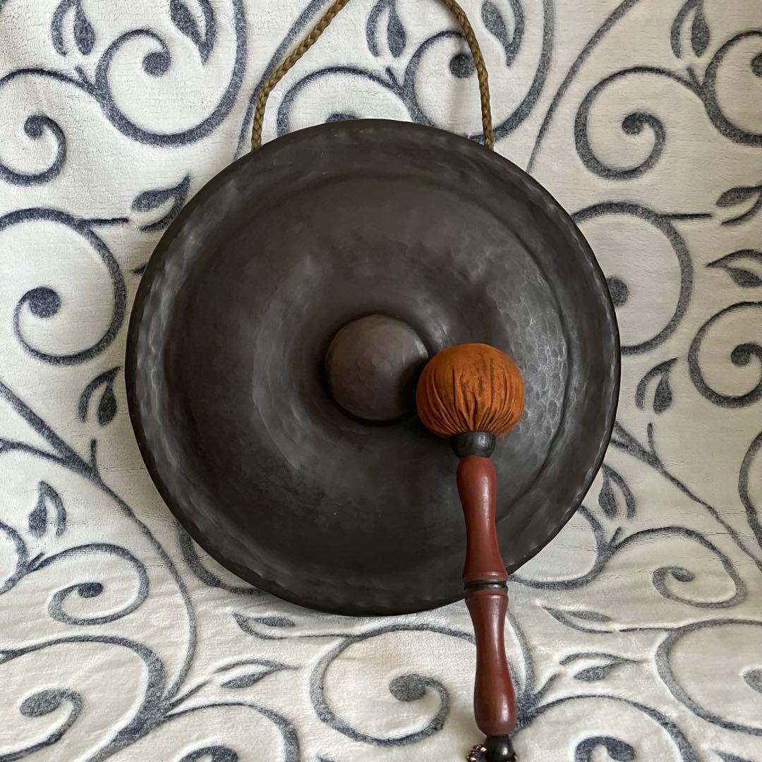 茶道具 銅鑼 ドラ ばち付 - メルカリ