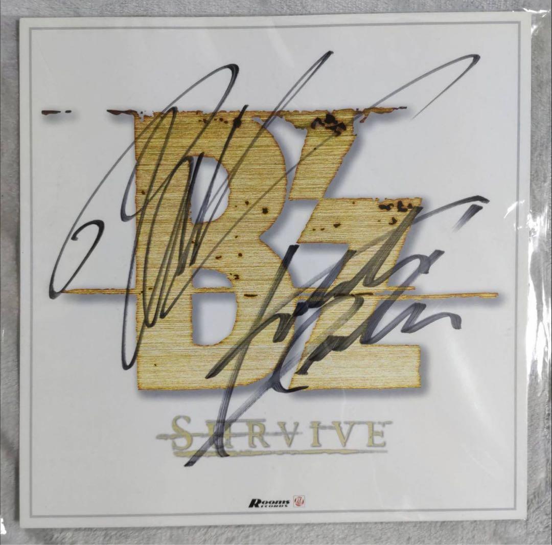 B'z LIVE-GYM98 SURVIVE 限定 直筆サイン色紙 - メルカリ