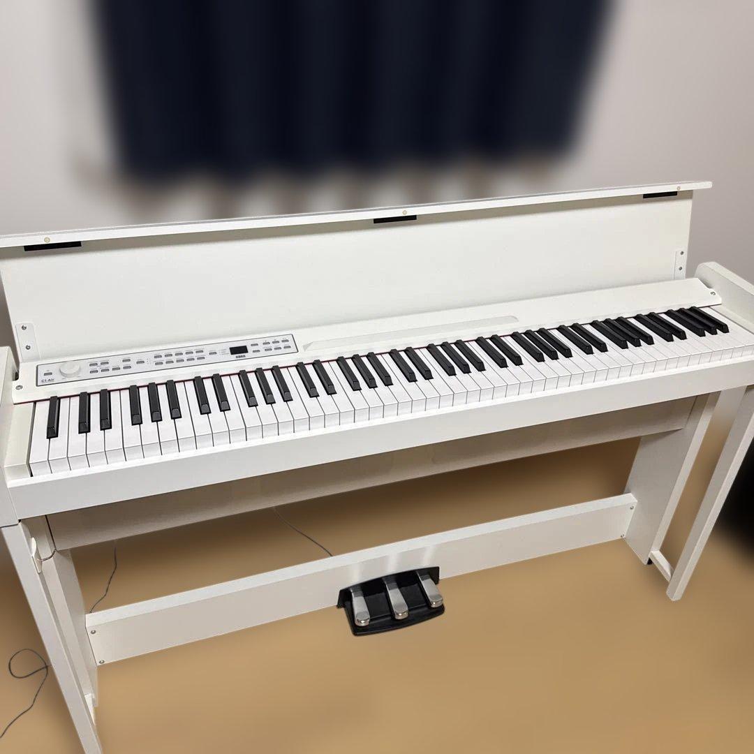 【送料込み】KORG C1 Air 白　ホワイト　電子ピアノ KORG C1 Air WH（ホワイト）｜ミュージックランドKEY