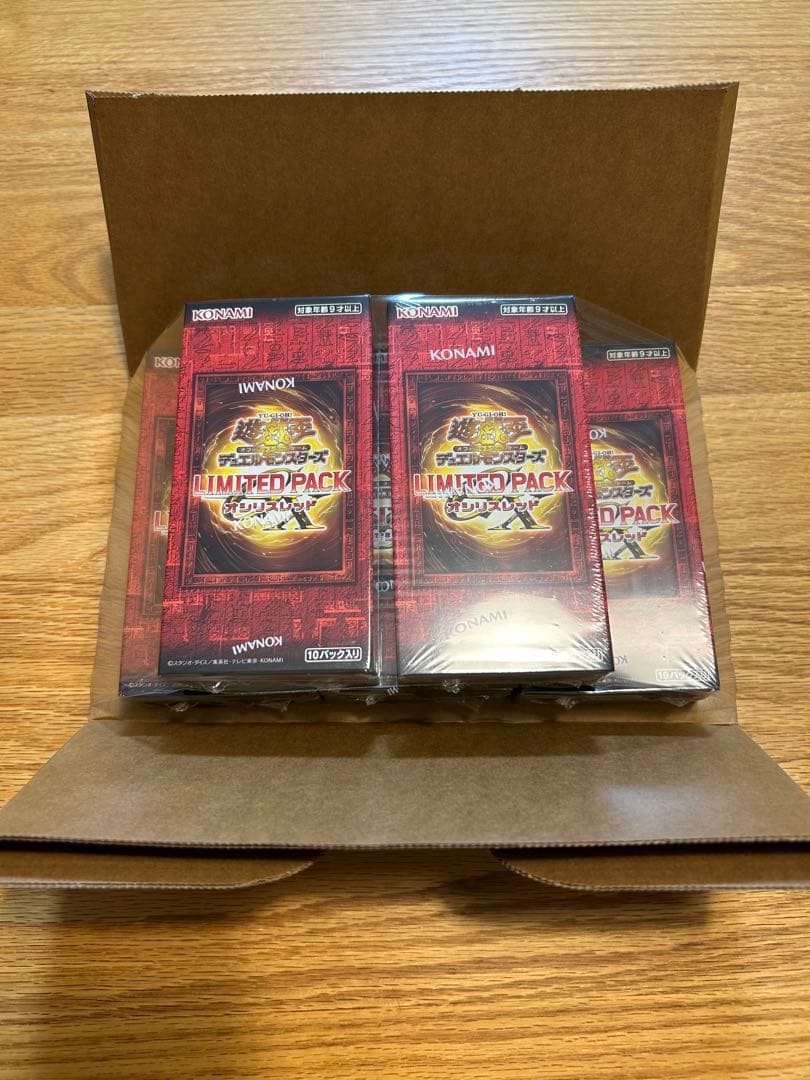 遊戯王デュエルモンスターズオシリスレッド未開封5箱 遊戯王オフィシャルカードゲーム デュエルモンスターズ 【新品未開封