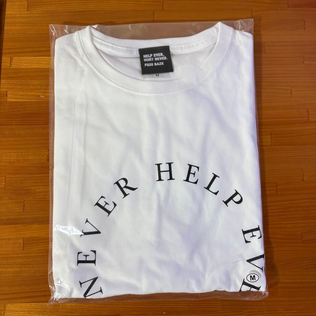 FUJII KAZE ホワイトHEHNサークルTシャツMサイズ 藤井風さんのHEHN