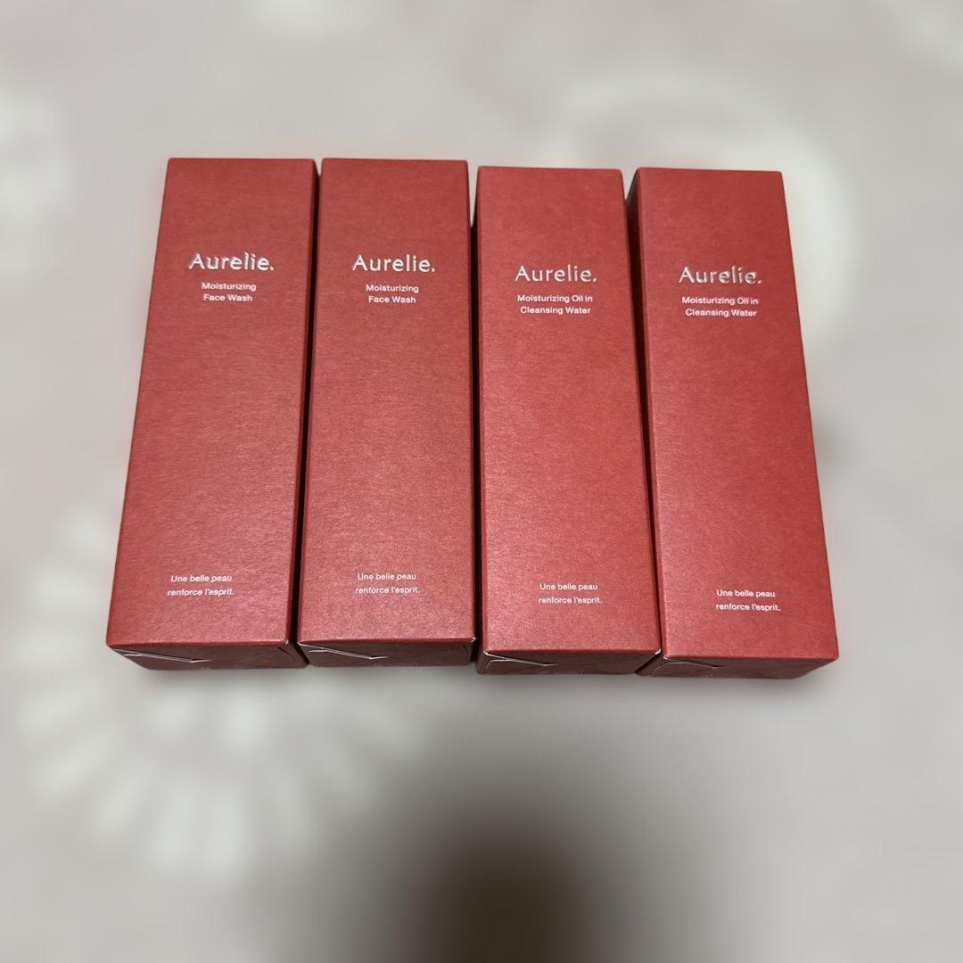 Aurelie モイスチャライジングオイルクレンジングとフェイスウォッシュ