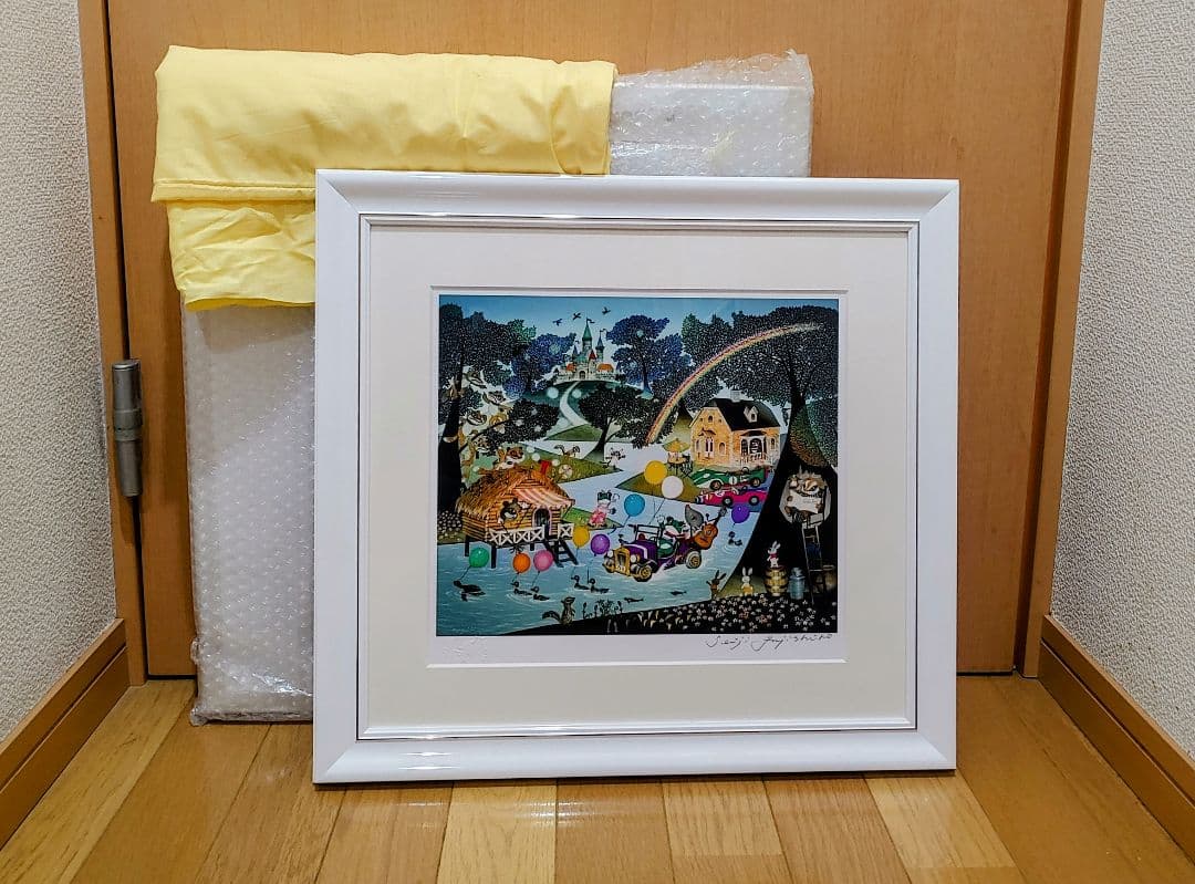 藤城清治・「ケロヨンのユートピア」FSM-69 ジクレー版画 - メルカリ