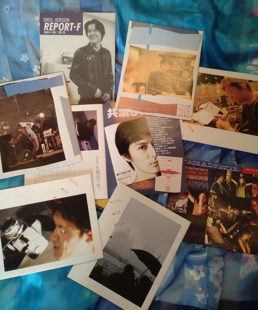 激レア！】福山雅治グッズ 1994〜会報 DVD 写真集 写真10枚分♡
