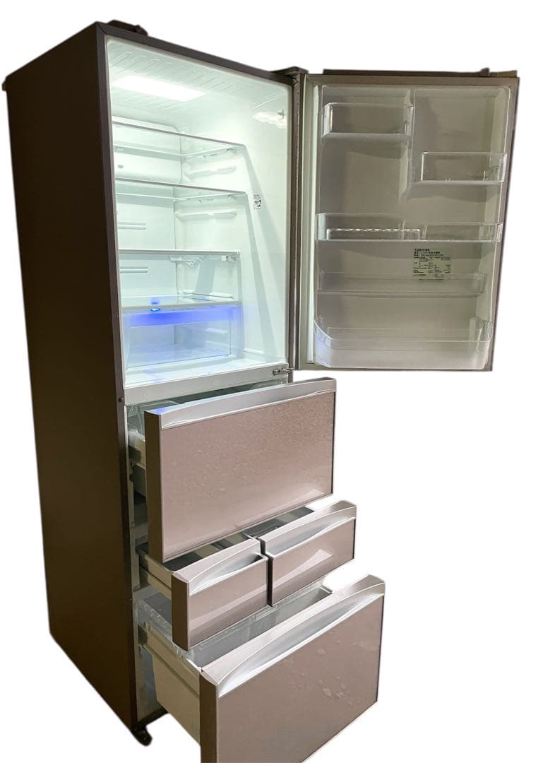 TOSHIBA 冷蔵庫 426L 大型　大容量 Amazon.co.jp: TOSHIBA 冷凍冷蔵庫 VEGETA 426L 6ドアフレンチドア