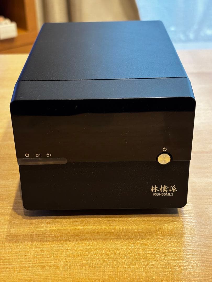 Toshiba 12TB HDD (6TB×2) ケース付き