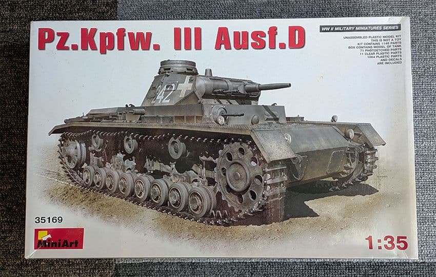 その他 MiniArt Pz.Kpfw. III Ausf.D 1:35 1/35 MiniArt Pz.Kpfw. III Ausf.D - Squadron.com