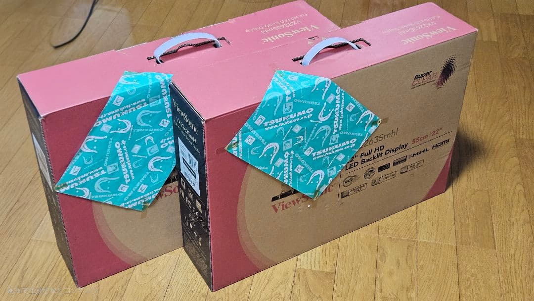 2枚セット】ViewSonic 22