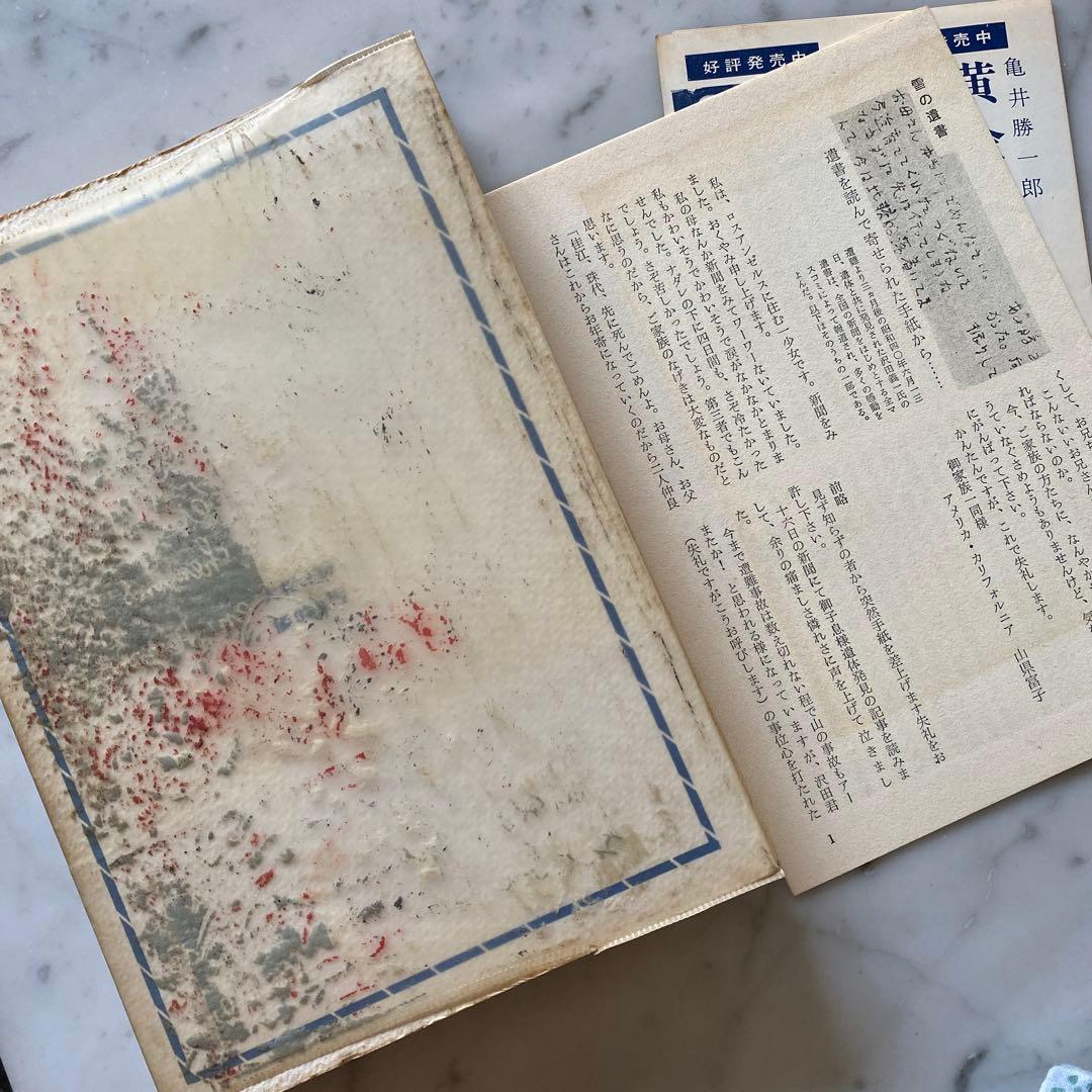 617：1966初版‼️雪の遺書 日高に逝ける北大生の記録 澤田義一 大和