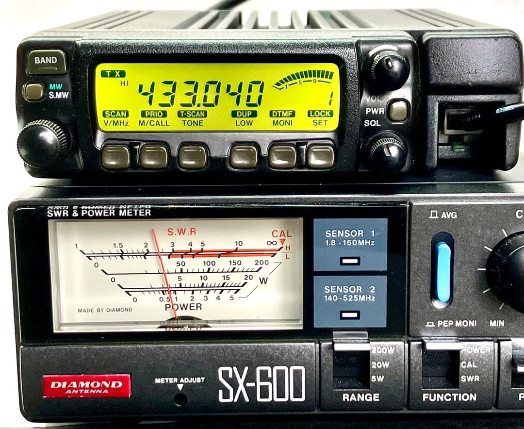 アイコムIC-207 20w/20w アマチュア無線機 - メルカリ