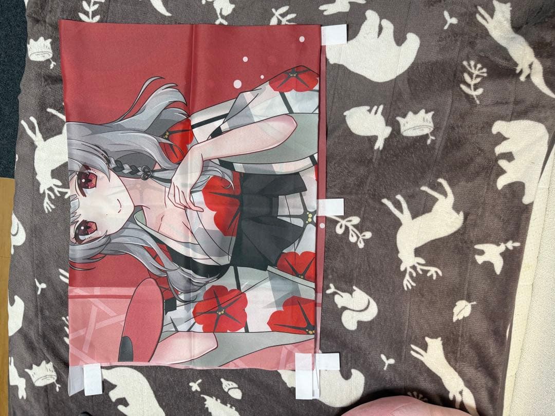 フロライフ　のぼり　沙花叉クロヱ 非売品】ホロライブ 沙花叉クロヱ フロライフのぼり(当選品) - メルカリ