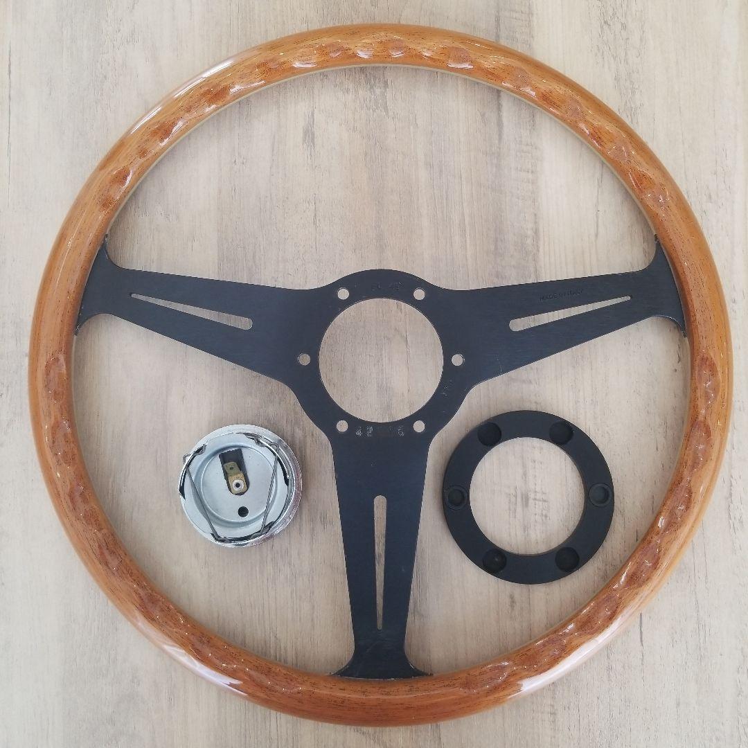 NARDI☆ナルディクラシックウッドブラックスポーク/N122 36Φ - メルカリ