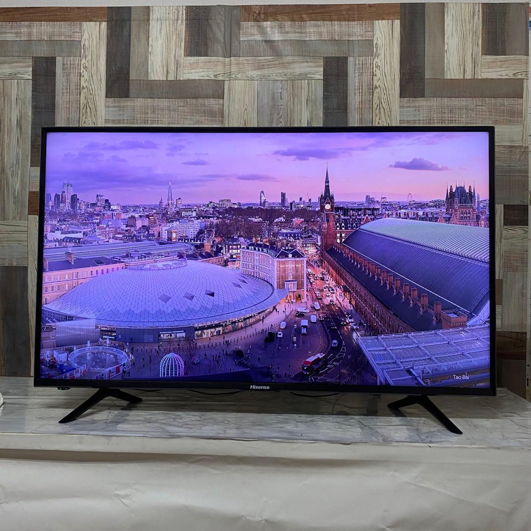 即日受渡❣️全国送料込ハイセンス43型4K液晶テレビWチューナー搭載