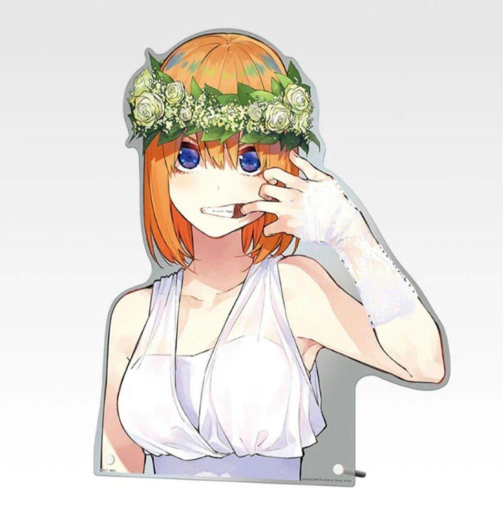 五等分の花嫁 一番くじ バストアップアクリルボード 一花 三玖 四葉