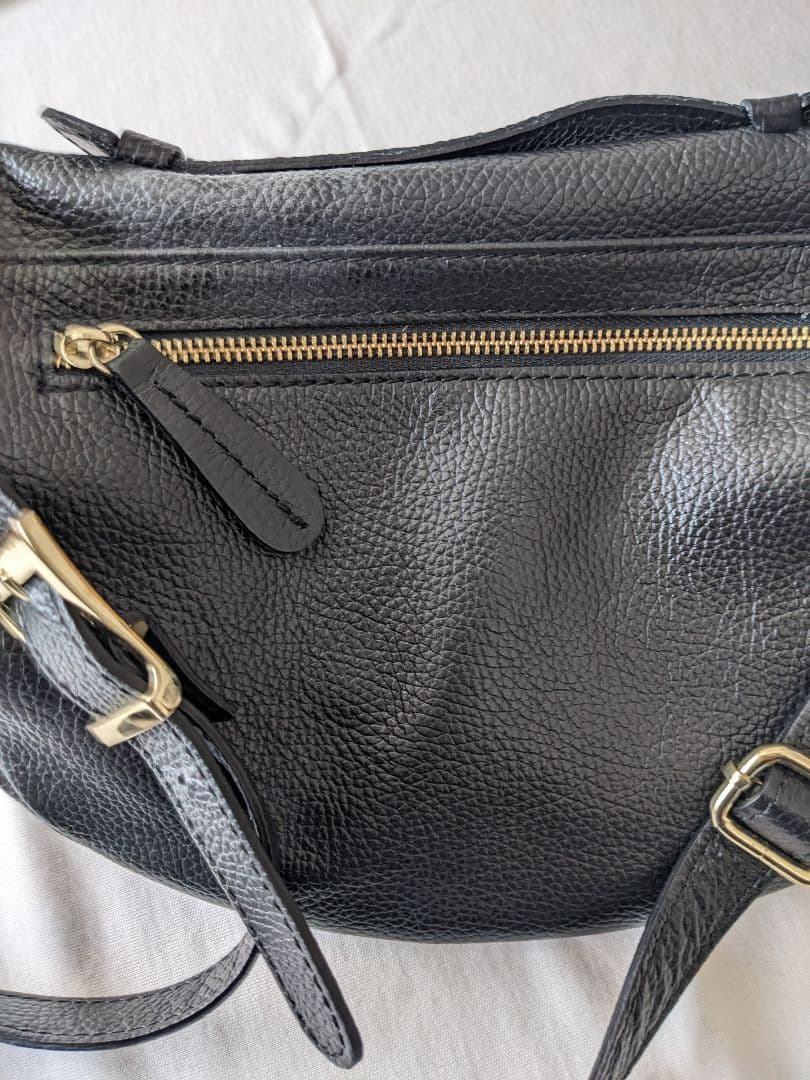 ☆FRAMeWORK オウレンティ黒のレザーボディバッグ AULENTTI www.cosaga.com