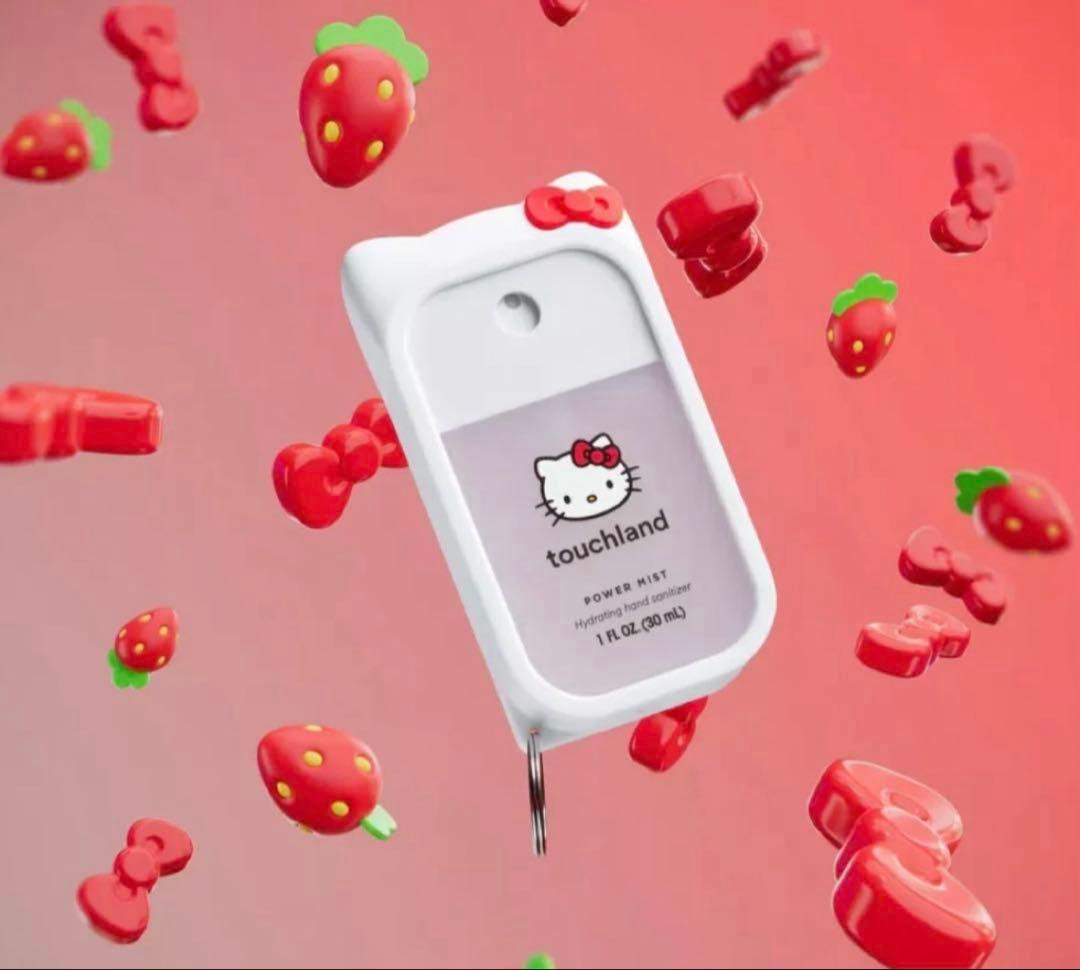 Touchland 数量限定品 キティコラボハンドスプレー＋ケース 2個セット！