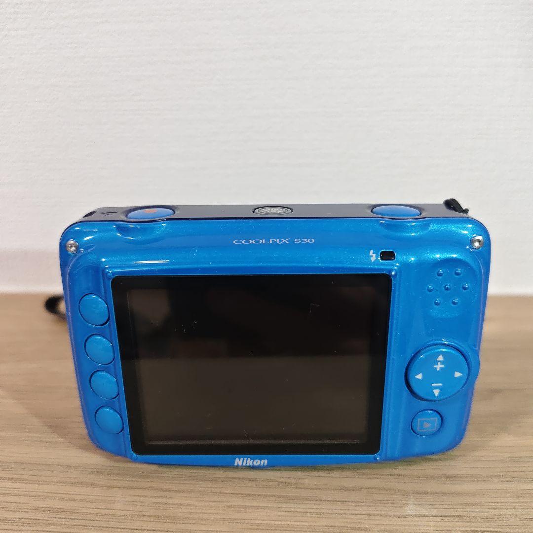 美品 Nicon COOLPIX S30 コンパクトデジタルカメラ - メルカリ