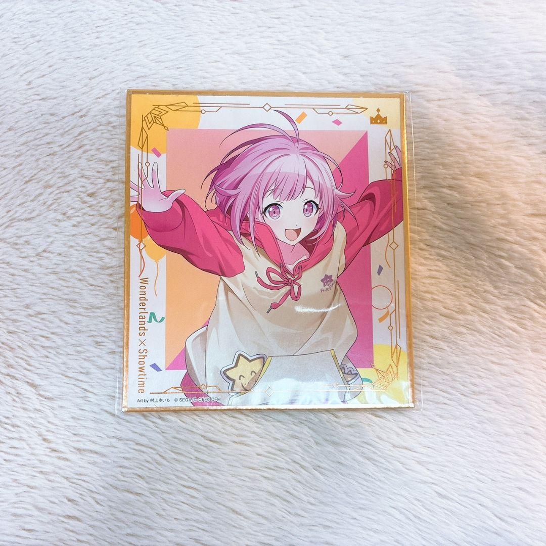プロセカ 鳳えむ セガラッキーくじ 色紙 一番くじ - メルカリ