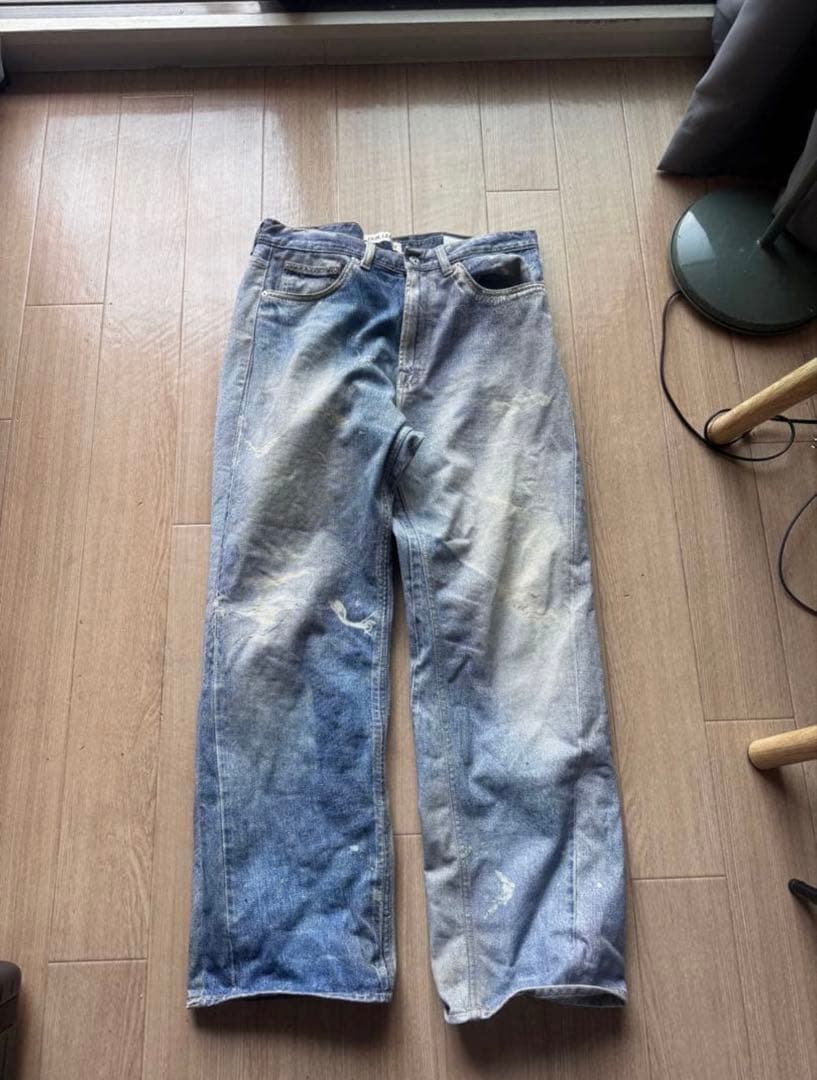 OUR LEGACY THIRD CUT digital print デニム32 Our Legacy - Third Cut Digital Denim Print