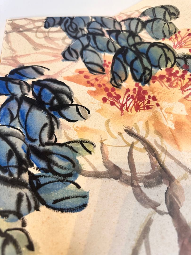 呉昌碩 花卉冊 中国書画 古董