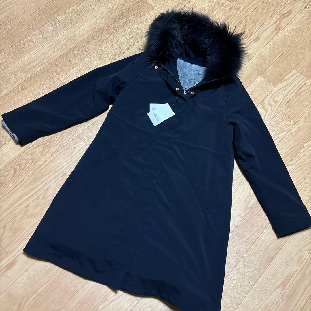 新品タグ付き vicky ライナー3way モッズコート 0 ネイビー