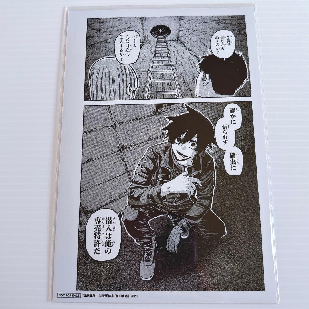 桃源暗鬼 TSUTAYA 両面イラストカード 特典 ポストカード 淀川 真澄