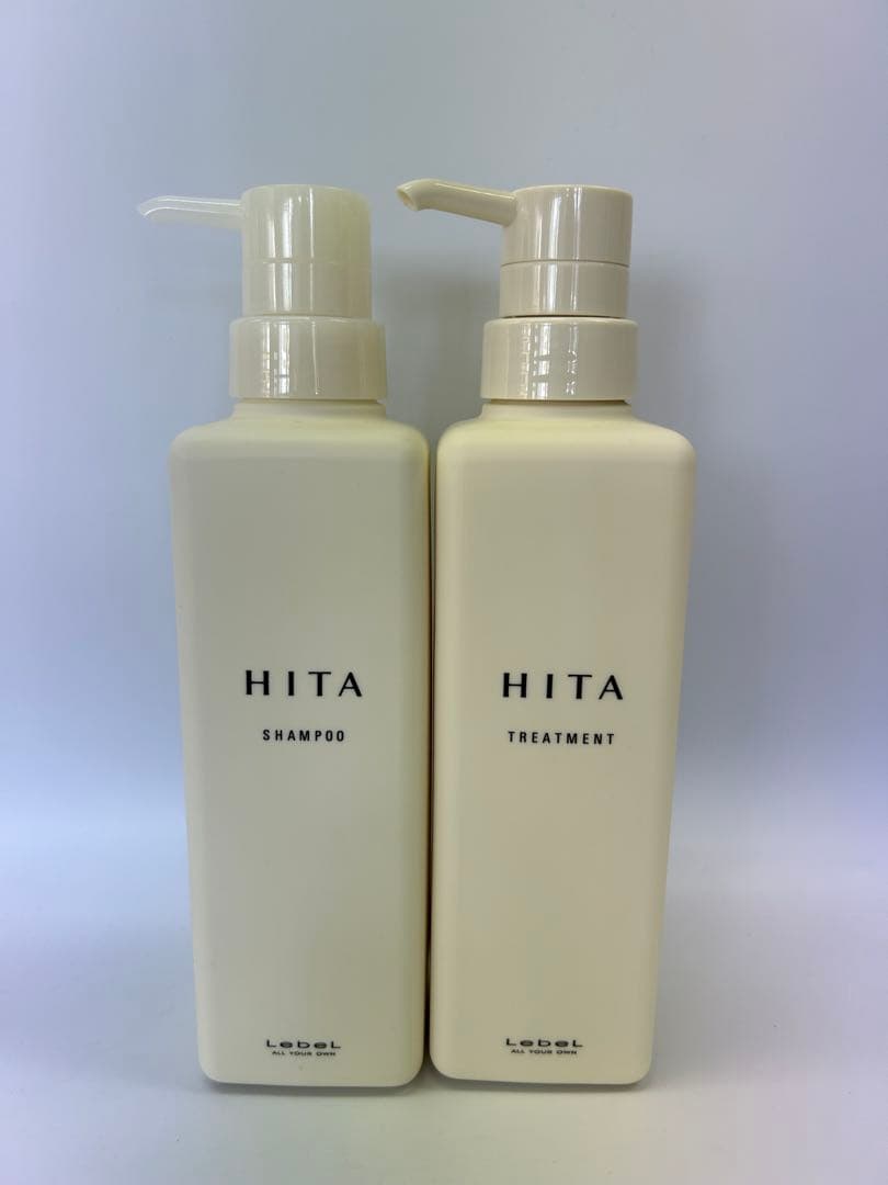 ルベル ヒタシャンプー、トリートメント400mlポンプセット - メルカリ