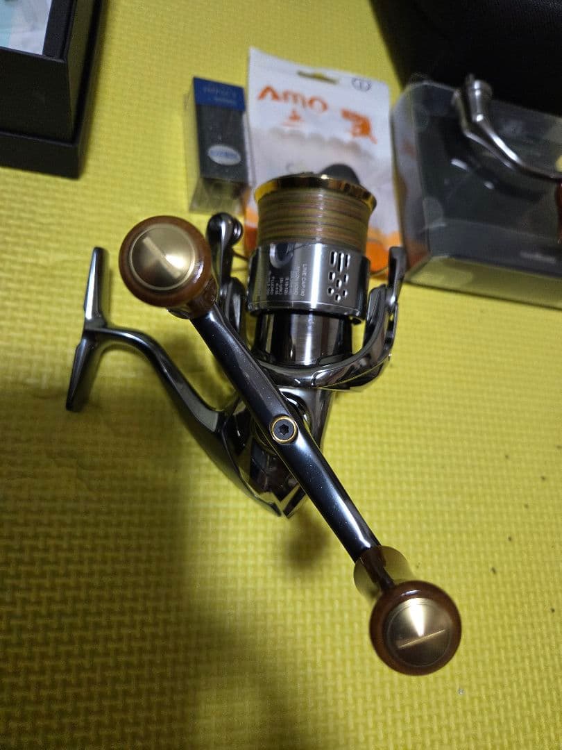 シマノ 18ステラ 2500S 夢屋ダブルハンドル - メルカリ