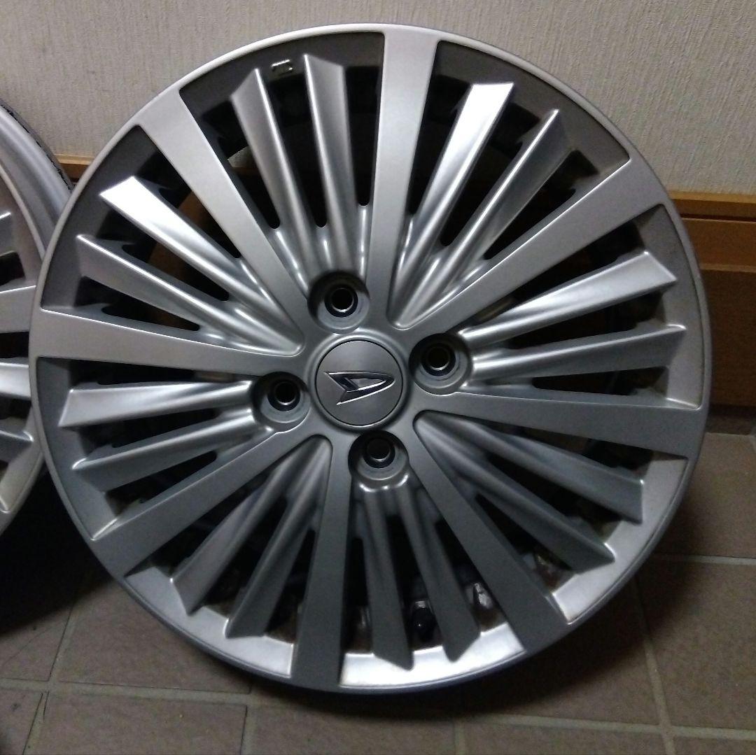 【A】ダイハツ純正　アルミホイール　15×4.5J　+45　100×４穴　４本