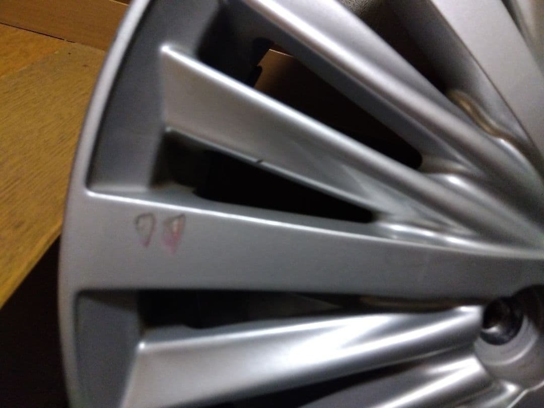 【A】ダイハツ純正　アルミホイール　15×4.5J　+45　100×４穴　４本