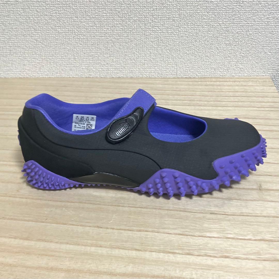 ほぼ新品 PUMA MOSTRO FEY LAUNCH 黒/紫 24.5cm