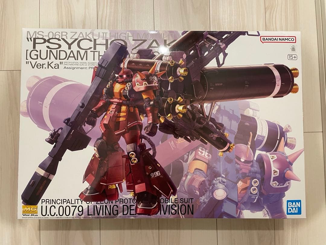 【新品】MG 1/100 高機動型ザク“サイコ・ザク” Ver.Ka MG 1/100 高機動型ザク”サイコ・ザク”Ver.Ka(GUNDAM THUNDERBOLT版