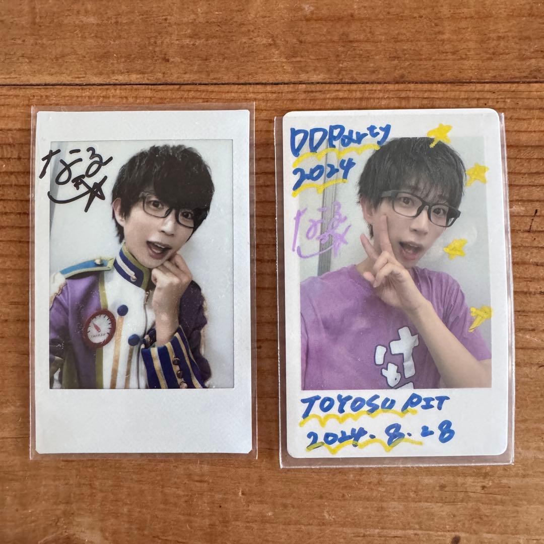 パンダドラゴン パラゴン なるき チェキ ハピカ 落書き 2L アクスタ