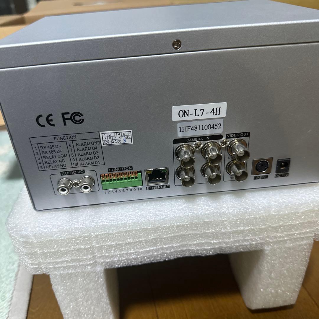NSDL74 ON-L7-4H 7インチ 4ch LCD DVR NSS