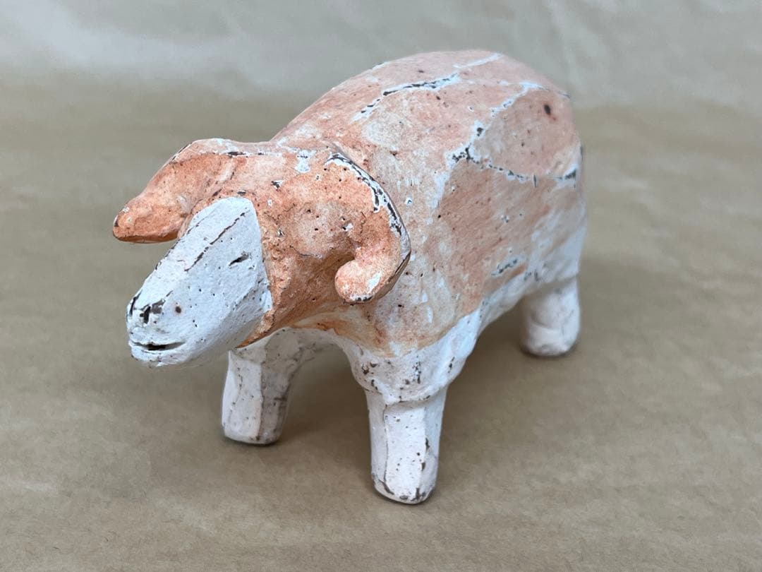 ［値下げしました］石原稔久さん作　干支のオブジェ 20:00よりスタートします// 石原稔久 干支置物 / 風に立つ馬 本日12/18