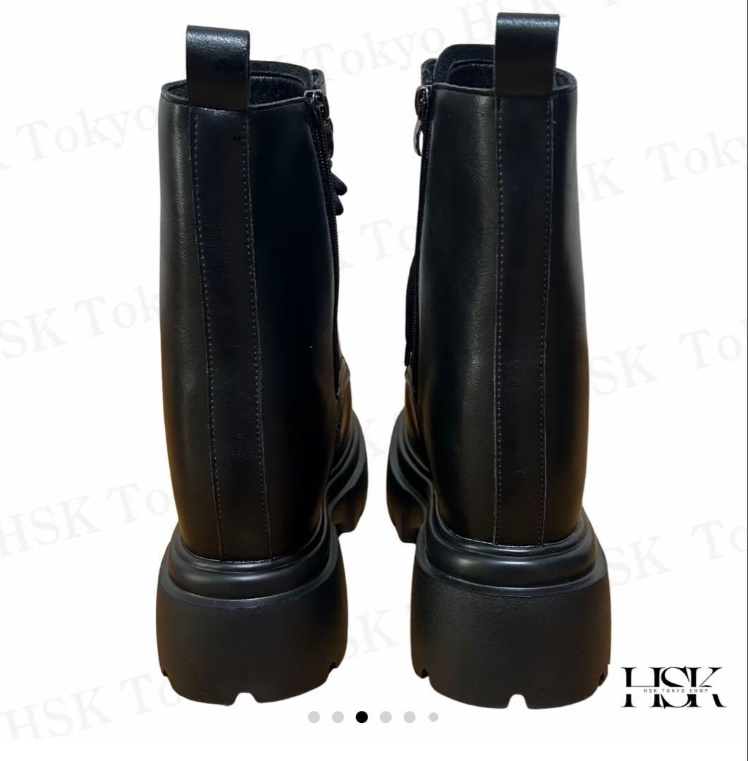 HSK 話題沸騰の厚底✕シークレットブーツ 16.5cm UP