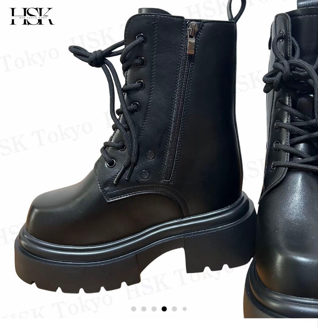 HSK 話題沸騰の厚底✕シークレットブーツ 16.5cm UP - メルカリ