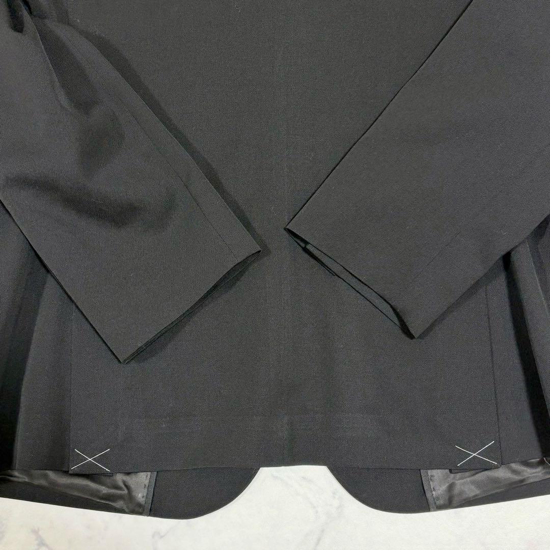 未使用極美品 バーバリーロンドン 正規品 セットアップ スーツ 48 L 黒