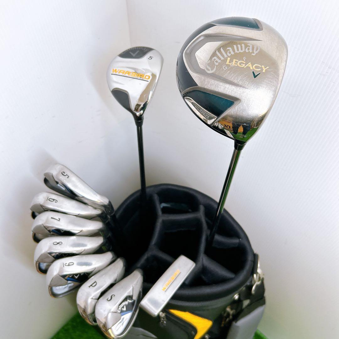 キャロウェイ ウォーバード レガシー メンズクラブセット 10本 男性