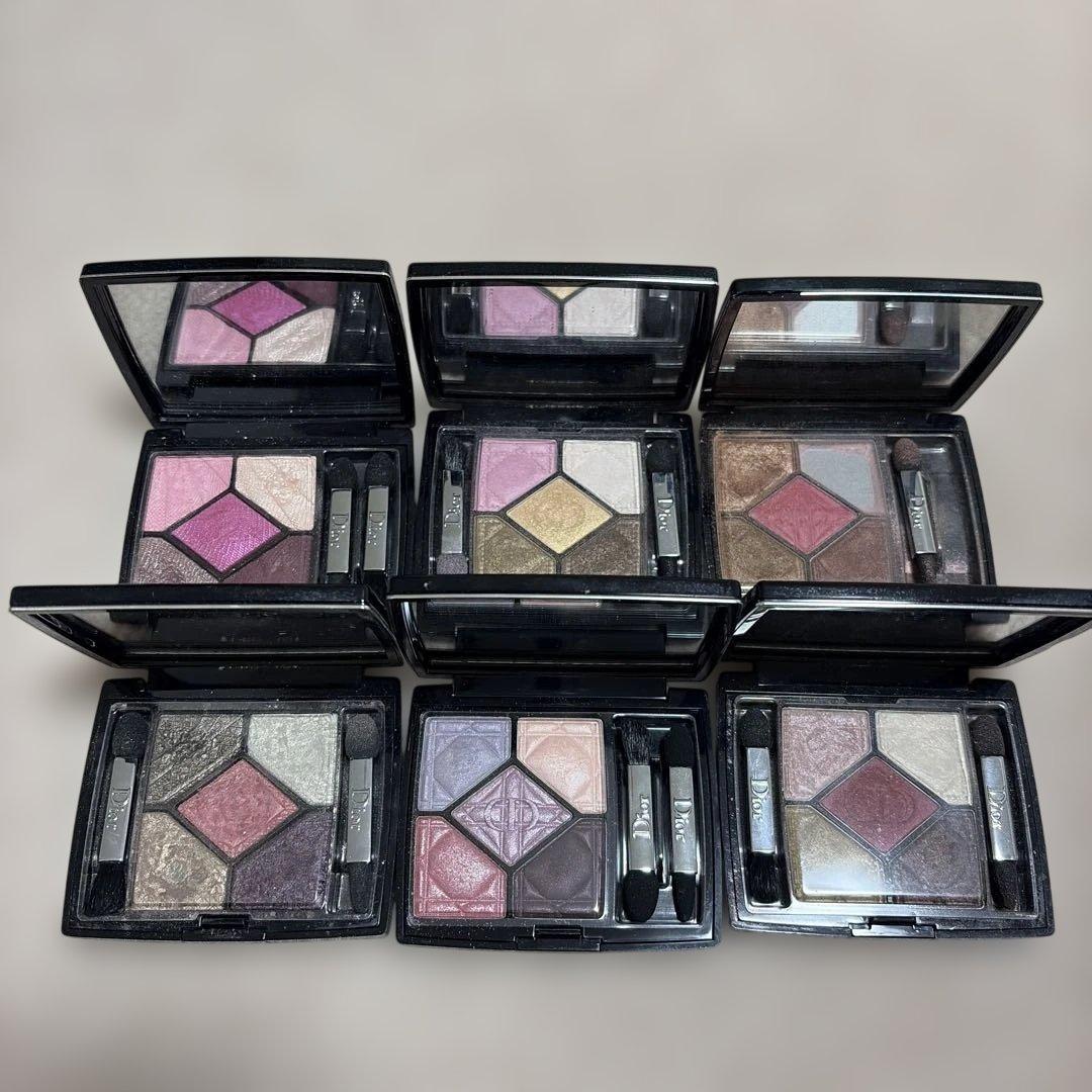 Diorアイシャドウパレット 6点セット 2024年冬新作アイシャドウパレット】ディオール バックステージ アイ