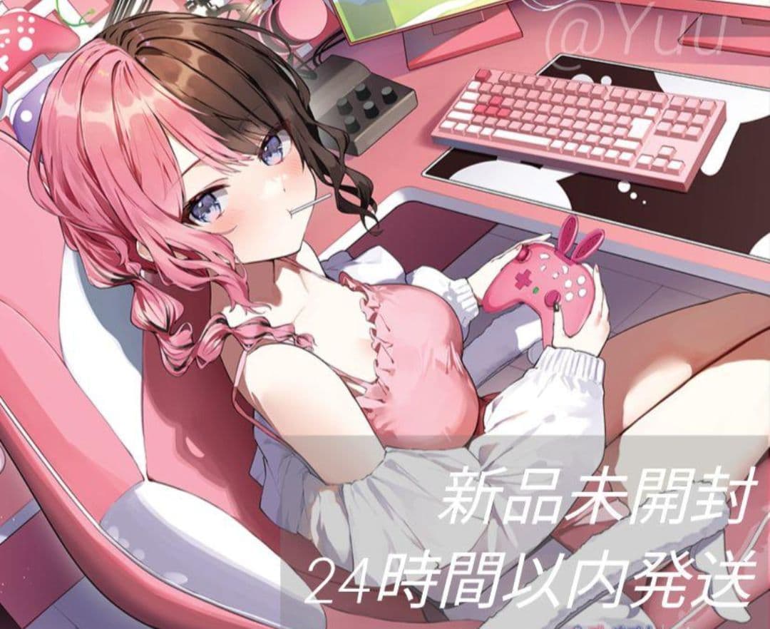 新品未開封】ぶいすぽっ！ ガラスマウスパッド 橘ひなの VSPO! GEAR